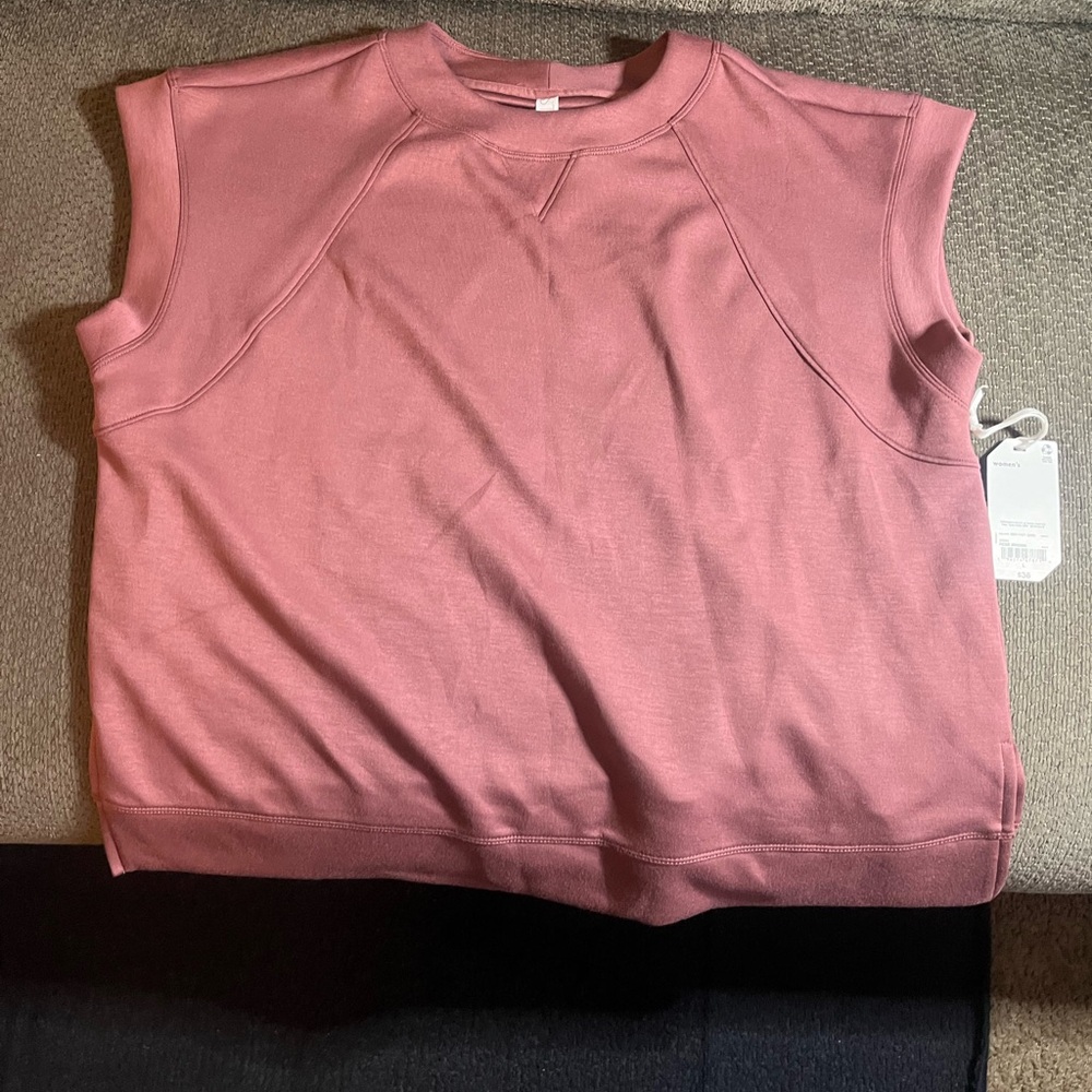 Sleeveless Pink Top